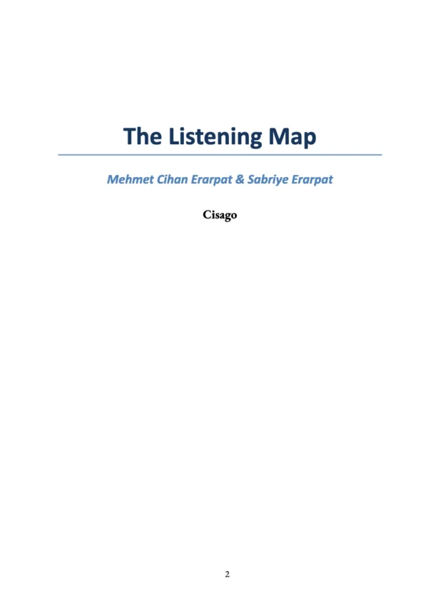 The Listening Map — Preview Page 2 The Listening Map preview page 2