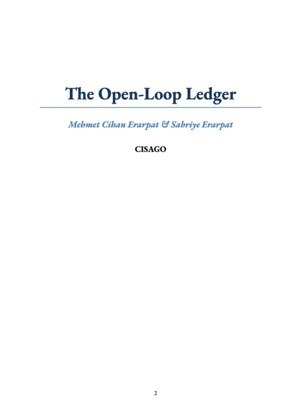 The Open-Loop Ledger — Preview Page 2 The Open-Loop Ledger preview page 2