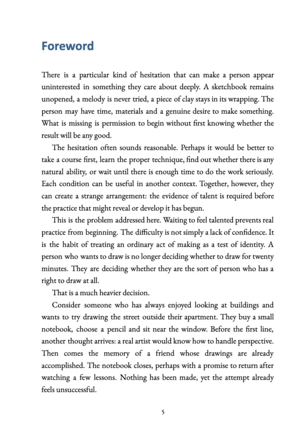 Permission Before Talent — Preview Page 5 Permission Before Talent preview page 5