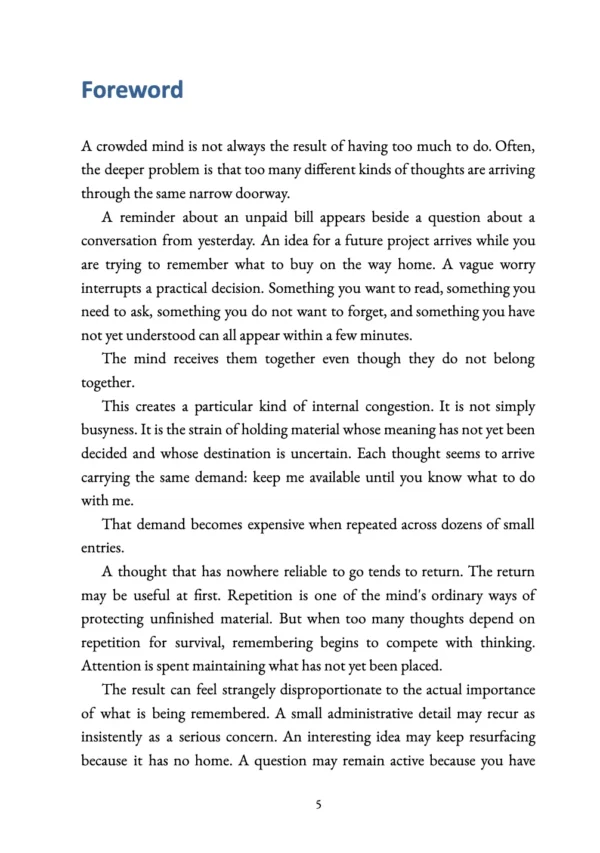 The Mental Inbox Method — Preview Page 5 The Mental Inbox Method preview page 5